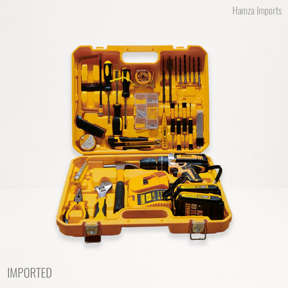 Dewalt 48V Cordless Drill Machine Set – 117-Piece Complete Toolkit